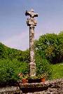 La croix des p�lerins de Saint-Ch�ly d'Aubrac