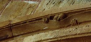 Les malicieux bonshommes qui se cachent derrière la pierre