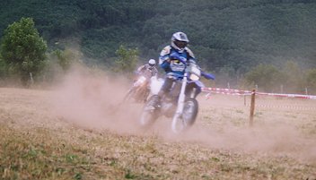 En pleine action...